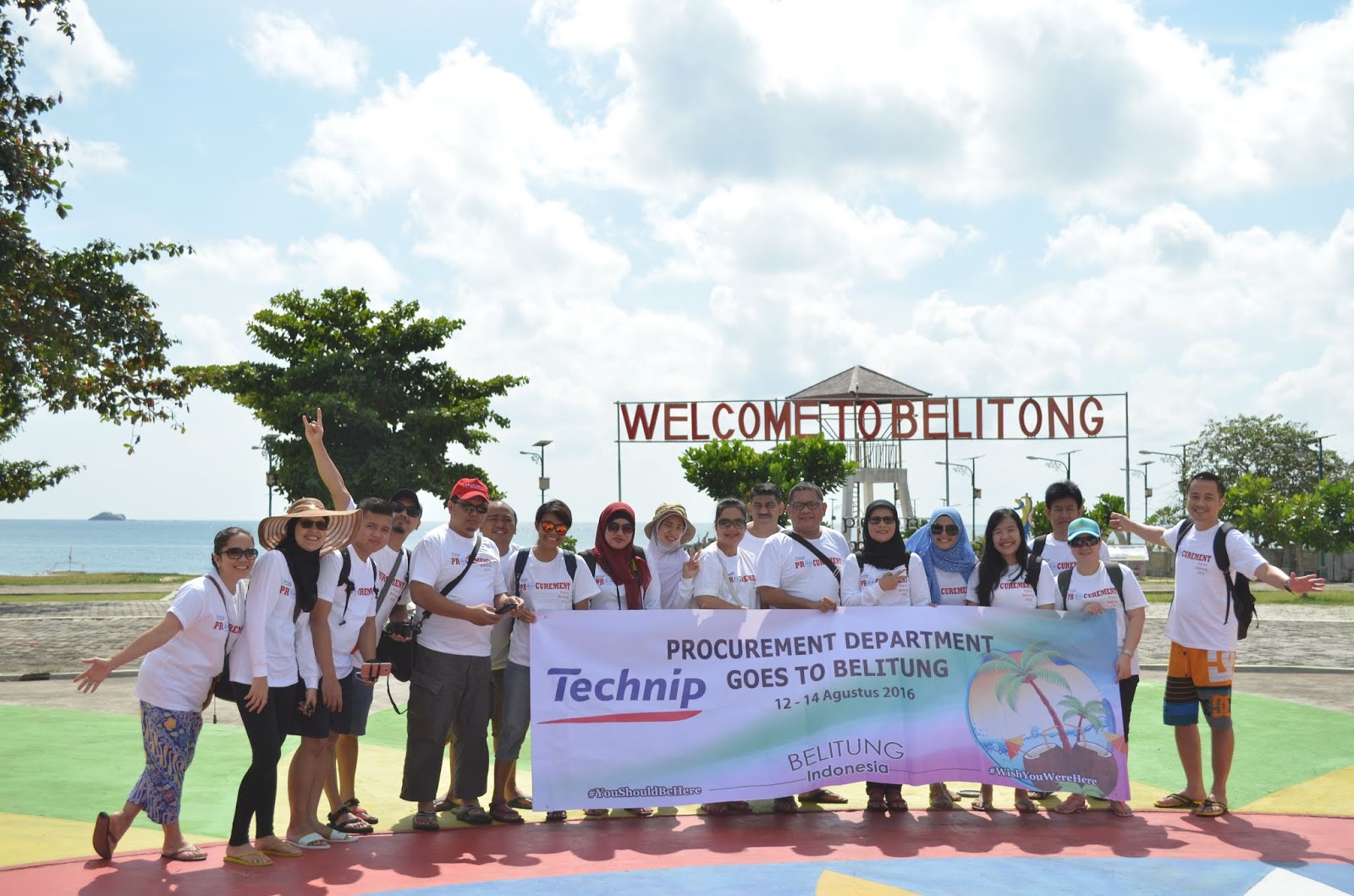 Gathering Perusahaan Technip di Belitung Promo Open Trip