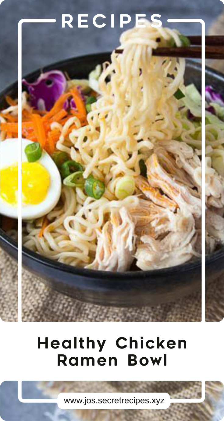 Healthy Chicken Ramen Bowl Recipe Spesial Food