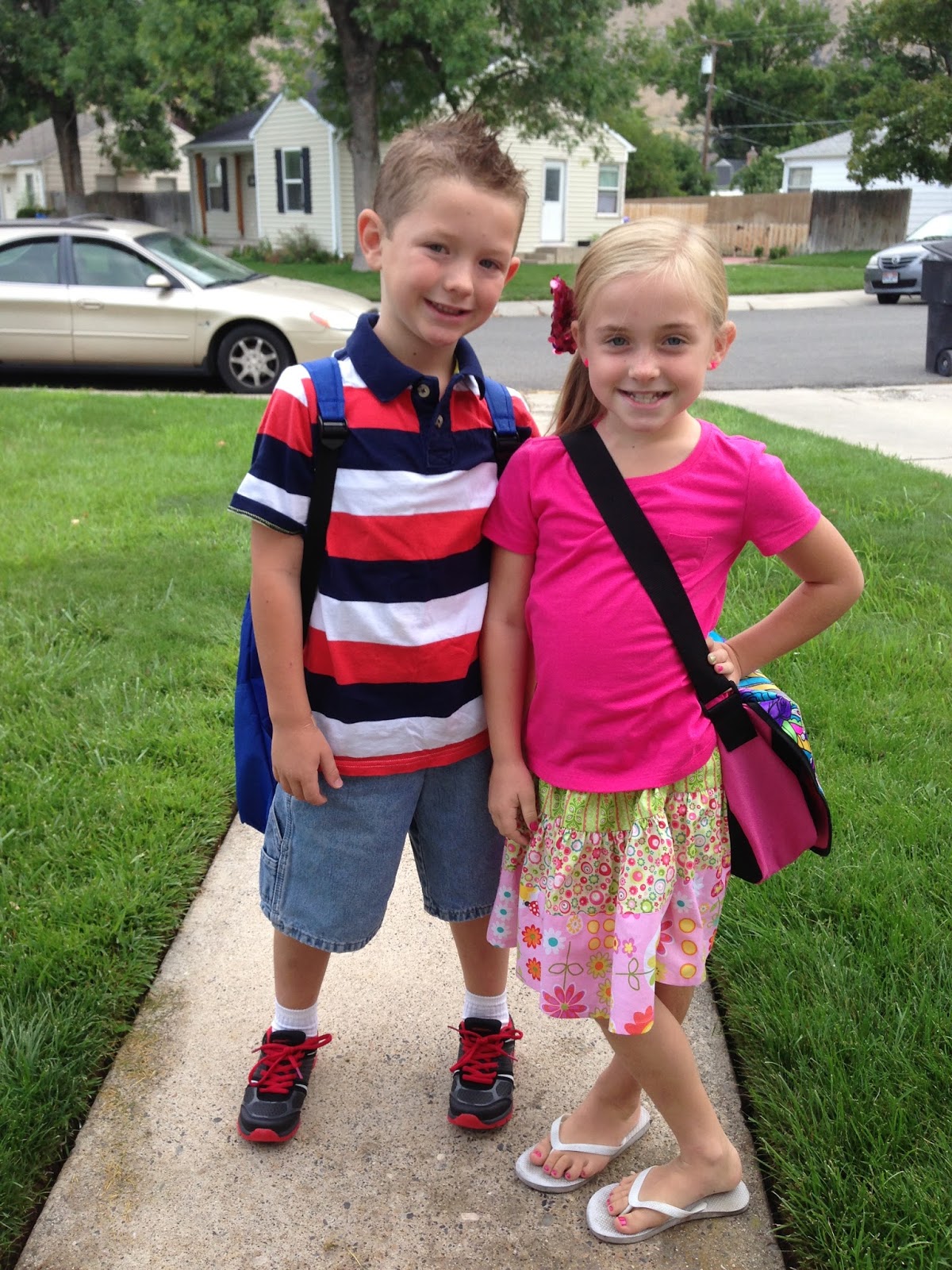 The Orme Family The First Day Of School