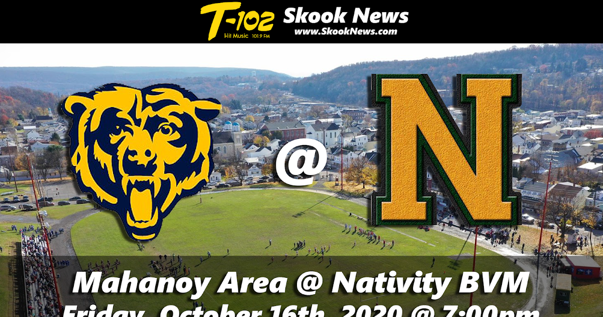 WATCH LIVE: High School Football: Mahanoy Area at Nativity BVM