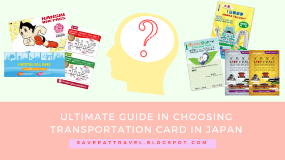 Ultimate Guide in Choosing Transportation Cards in Japan