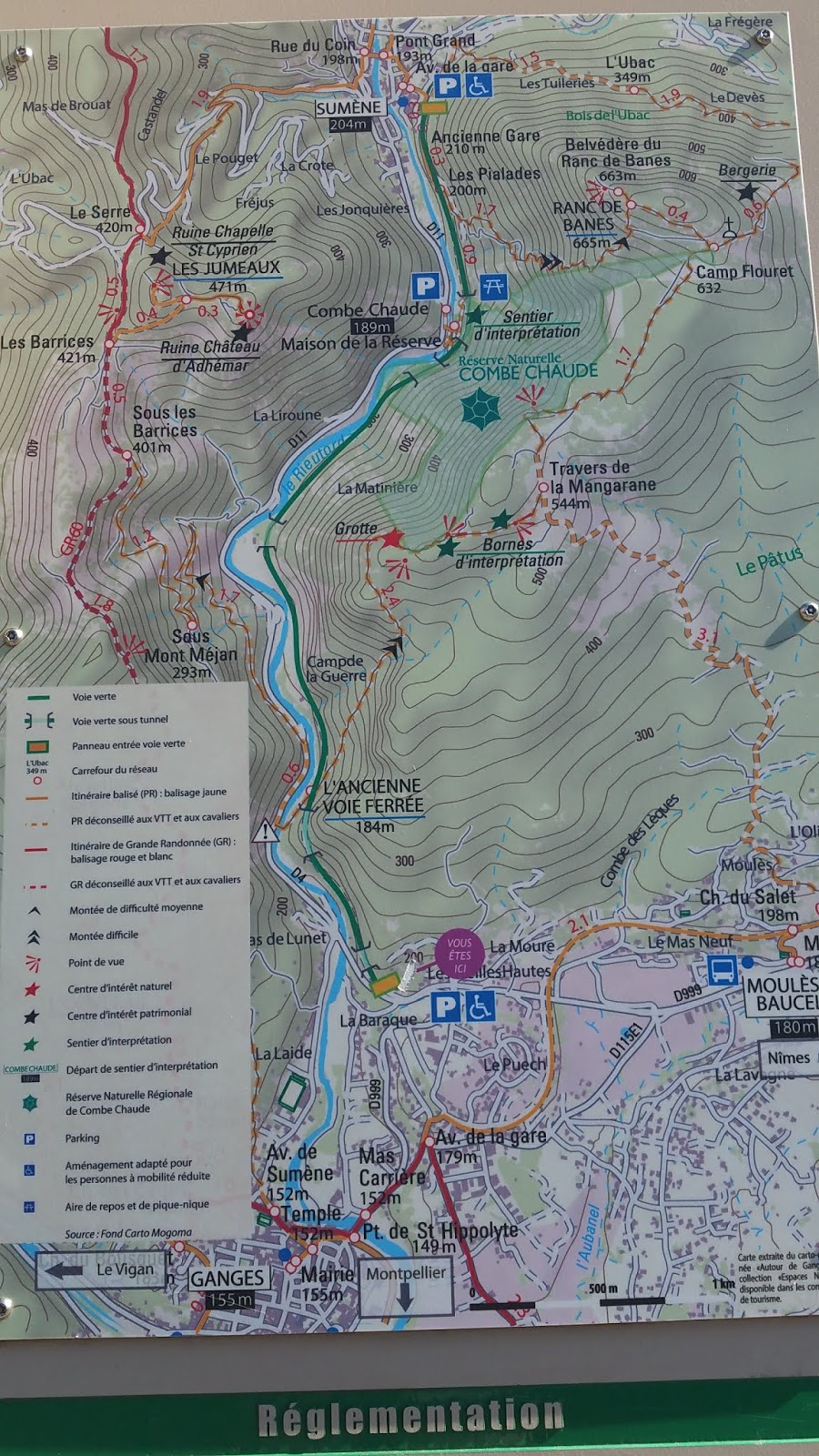 Vive la retraite Nouvelle voie verte Ganges Saint Hippolyte du Fort