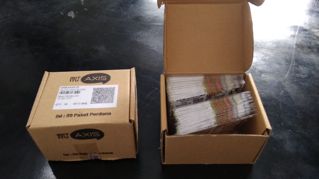 Bantuan Kartu Perdana + Kuota Internet 30 GB dari Axis - Catatan SMK