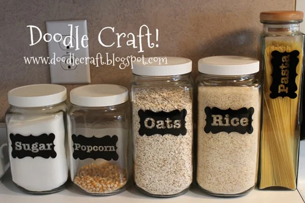 Make Canister Labels with the Cricut to sell!