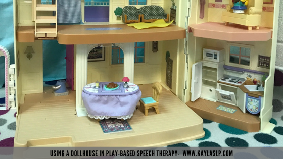 Using A Dollhouse In Play Based Speech Therapy