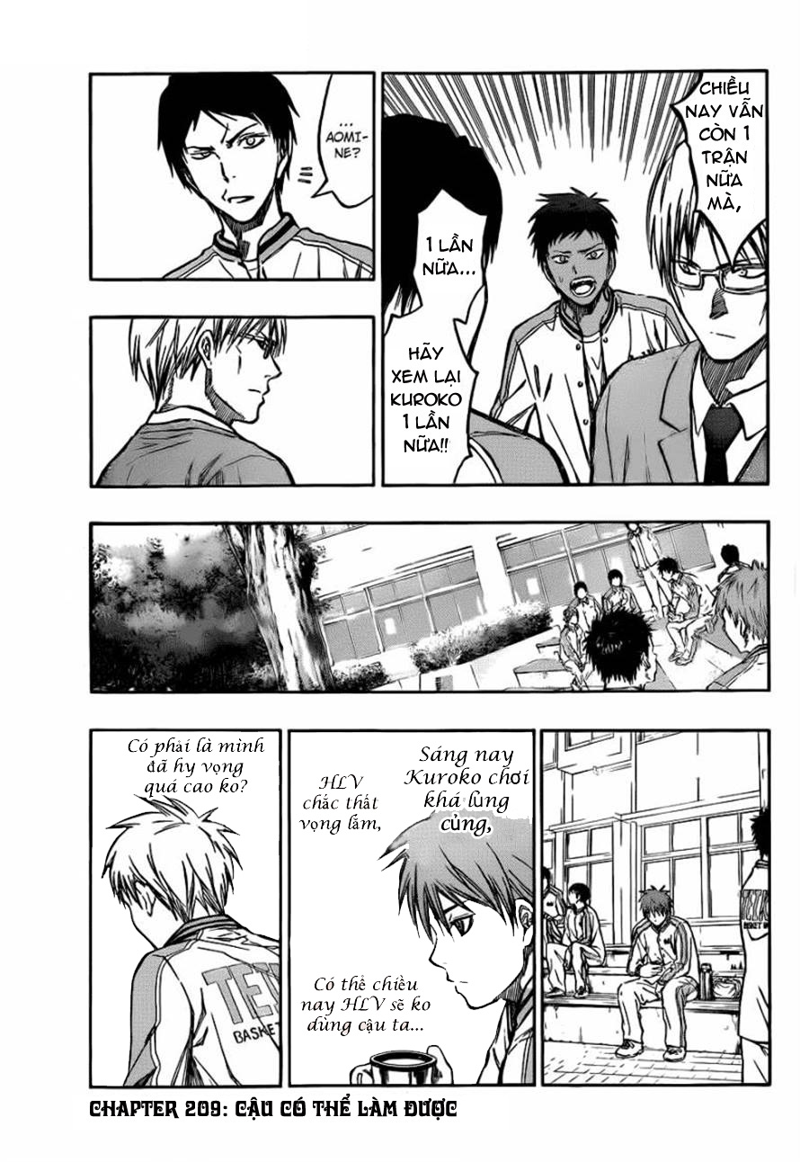 Kuroko No Basket chap 209 trang 3