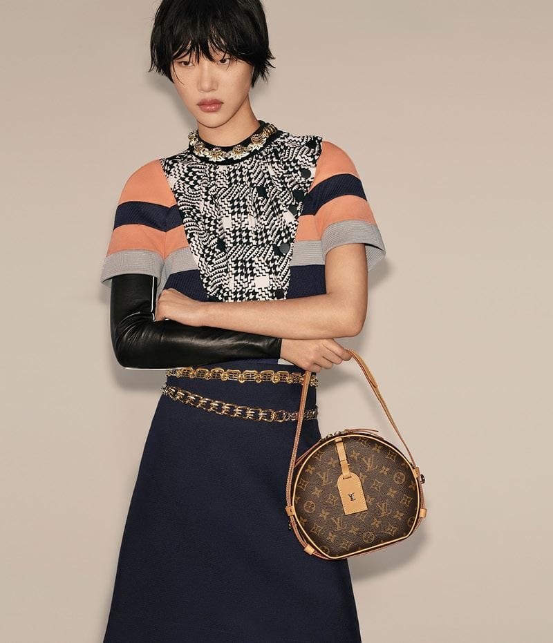 ASIAN MODELS BLOG: AD CAMPAIGN: Sora Choi for Louis Vuitton, Fall/Winter 2018