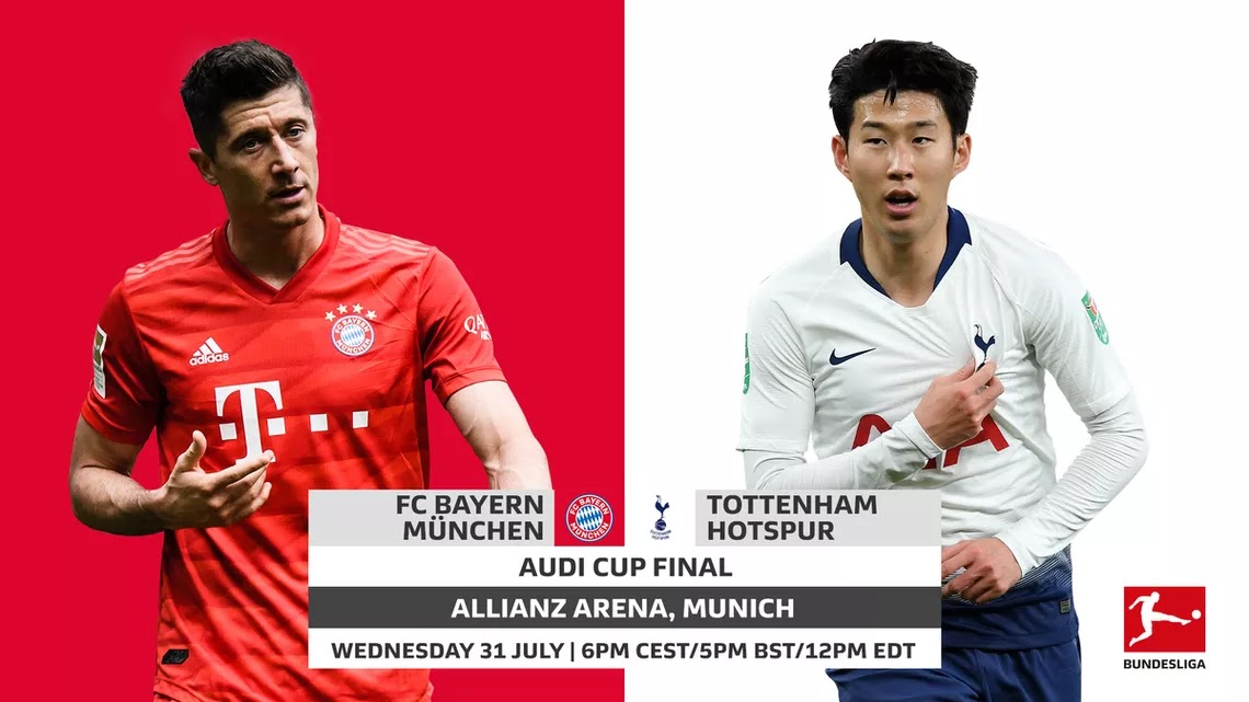 مشاهدة مباراة بايرن ميونخ و توتنهام 31-07-2019 كأس أودي