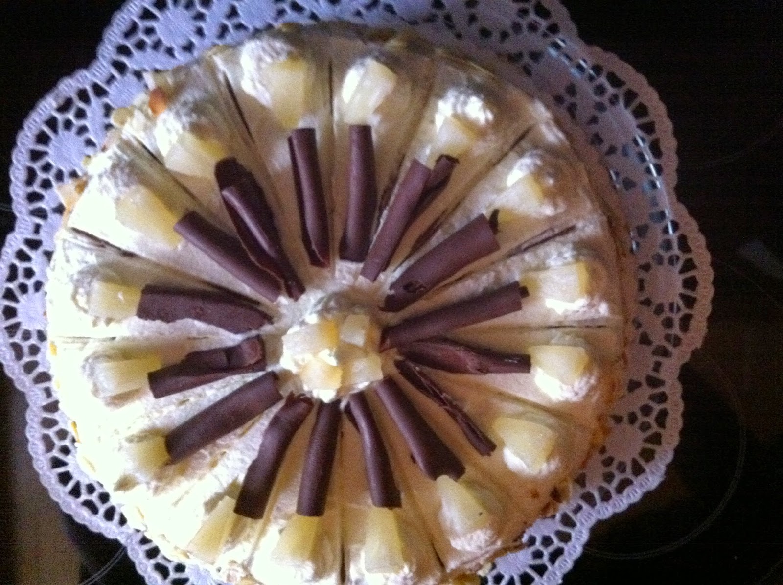 Marlis + Peters Küchenwelt: Ananas Sahne Torte Marlis + Peters Küchenwelt: Ananas Sahne Torte