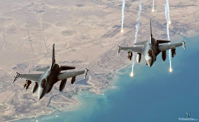  Jet-jet Tempur Arab Saudi dkk Terus Bombardir Pemberontak Syiah Houthi
