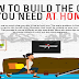 How to Build the Gym You Need at Home #infographic