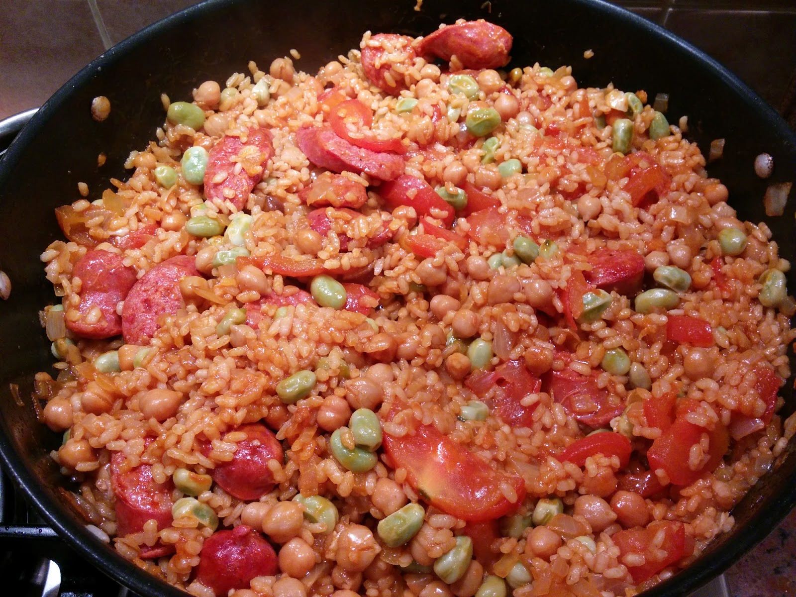 Onions and Paper RECIPE Chorizo and Chickpea Spanish Rice
