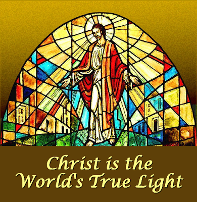 Icon of Christ - labelled the World's True Light