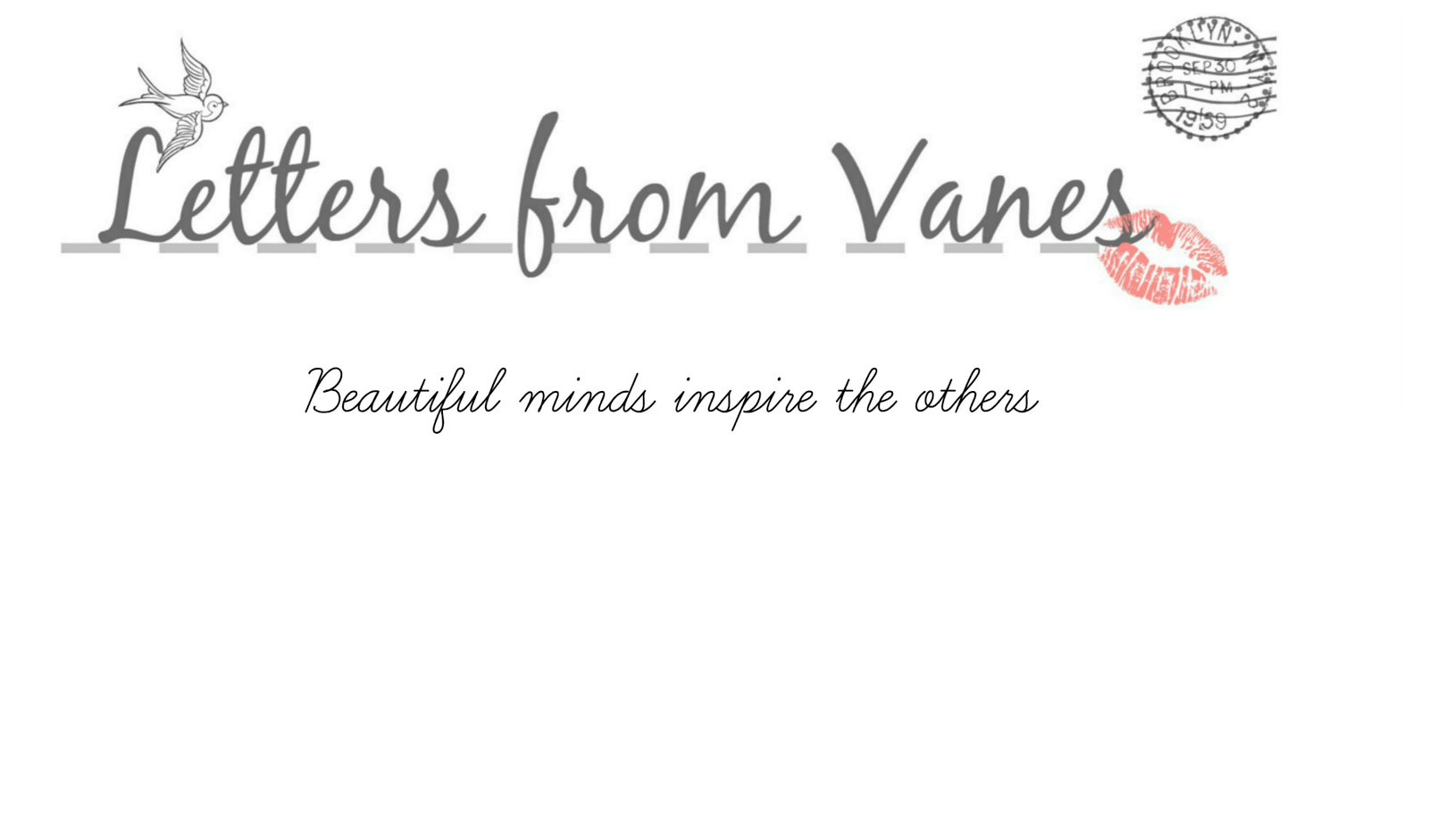 Letters from Vanes