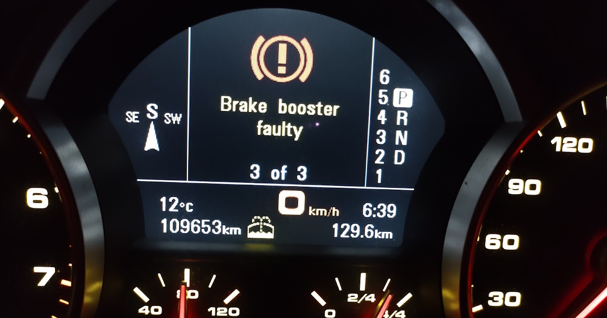 DTM tune Porsche cayenne 2004 (955, 9PA) brake booster faulty repair