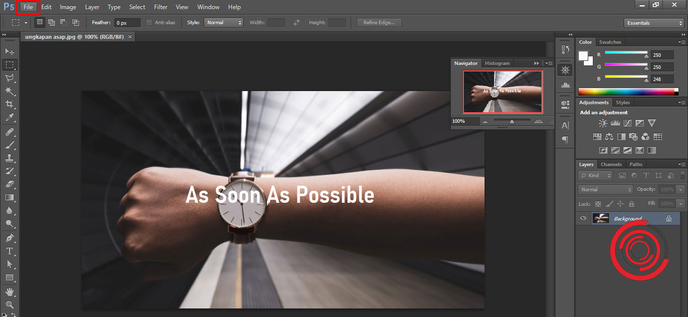 Cara Merubah Kualitas Save Gambar dan Foto di Photoshop - KEPOINDONESIA