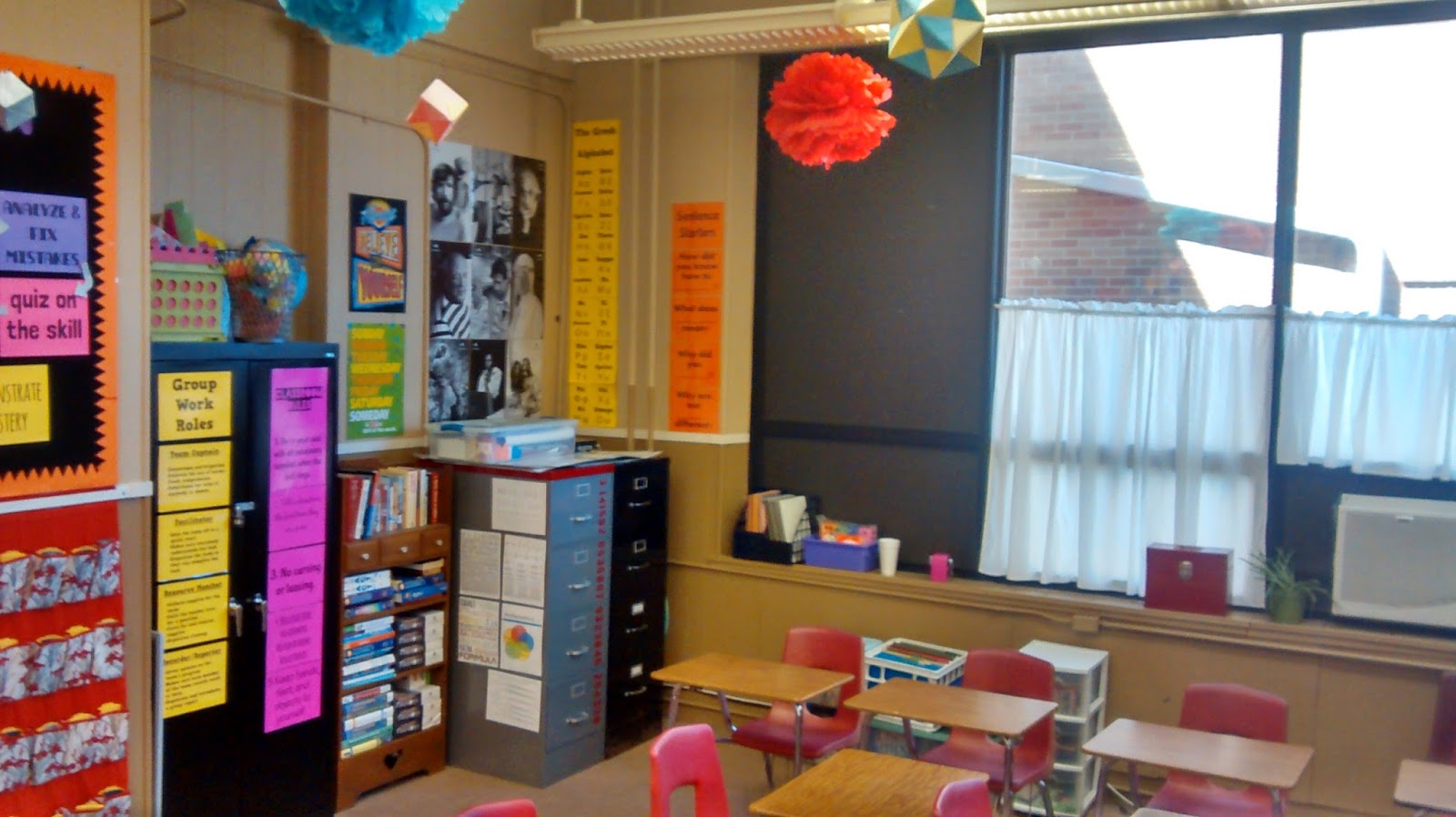 Math Love 2014 2015 Classroom Pics My Most Colorful Room Yet