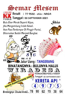 ྕ Syair hk semar mesem 28 desember 2021  ൊ 