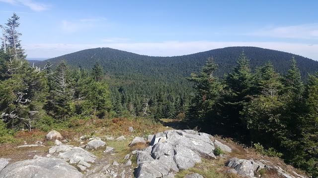 Vue à partir du mont Saddle