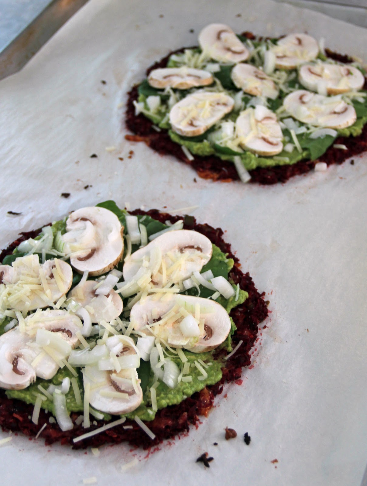 Jo and Sue Beet Crust Pizza