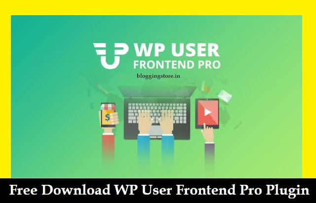 Free Download WP User Frontend Pro Plugin