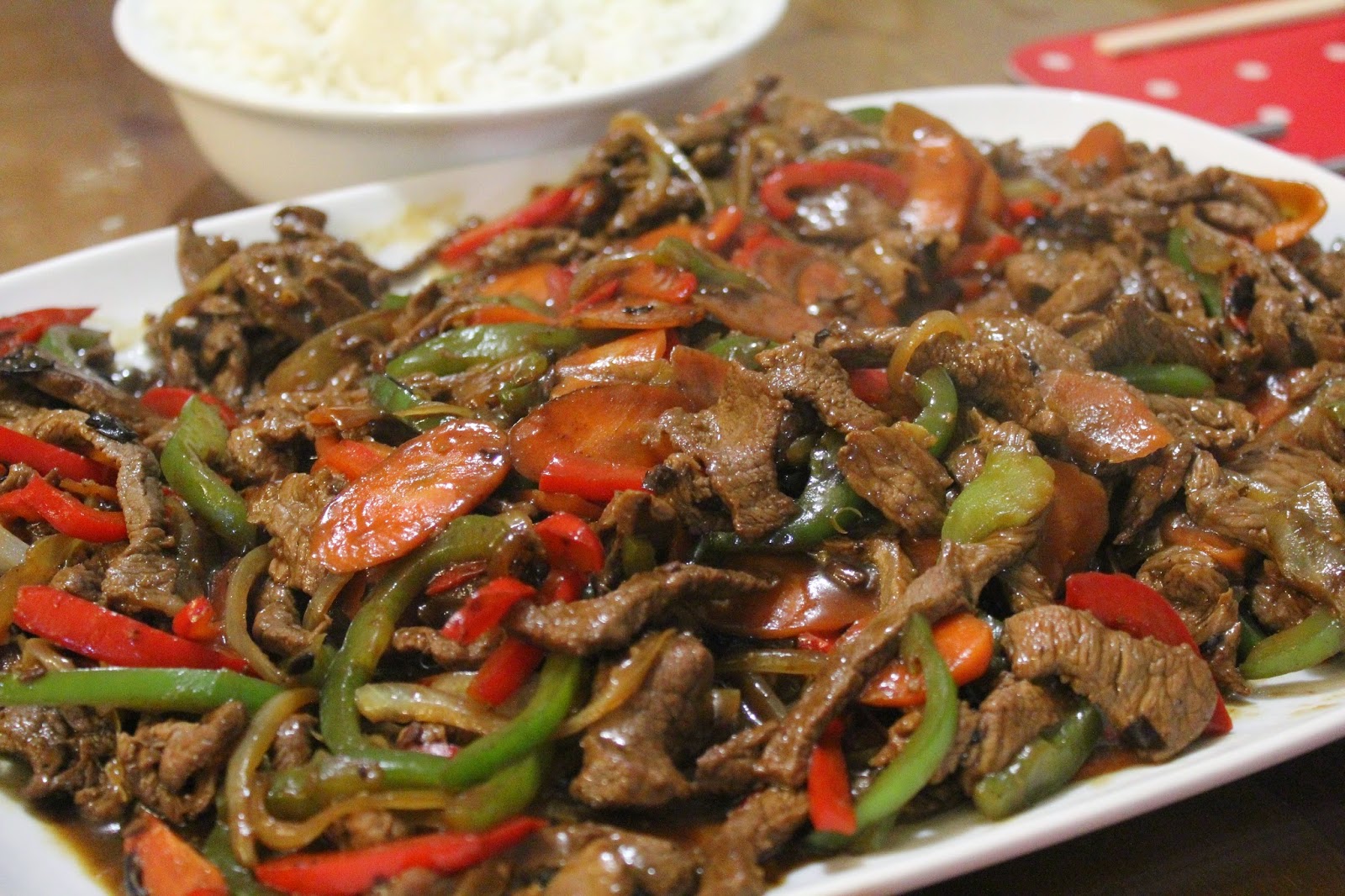 Beef in Black Bean Sauce A Dash Of Flavour Printable Recipes
