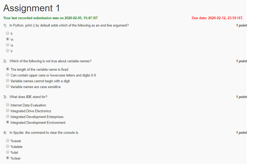 Practical machine learning with tensorflow nptel assignment answers week 1 image