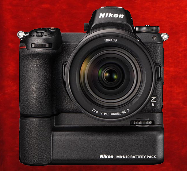The Nikon Z6 with the battery pack looks retro TAIPEI GEEK