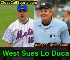 Paul Lo Duca has an interesting story about Joe West, the strike zone and a  '57 Chevy