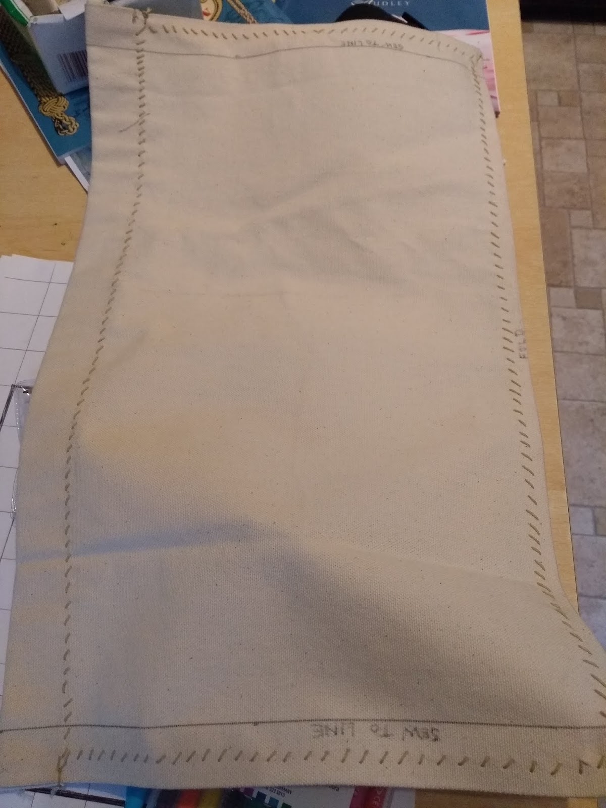 Arwen's meanderings How to make a sailors traditional canvas ditty bag
