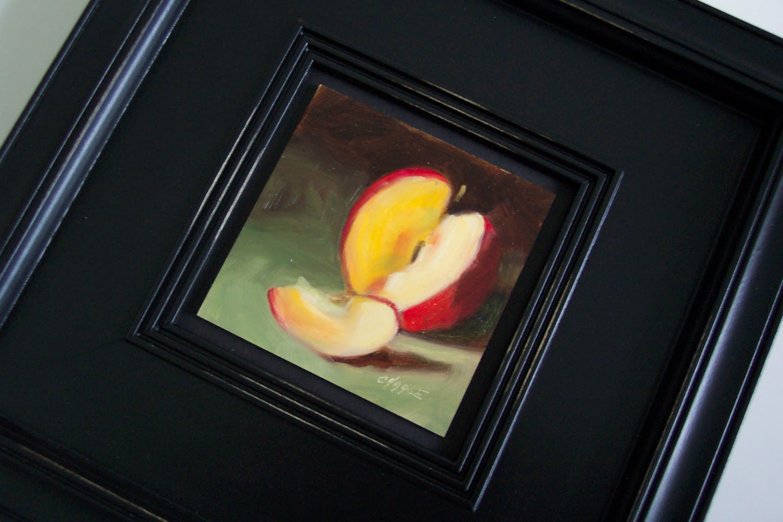 Cynthia Haase Fine Art Floating And Displaying Small Oil Paintings