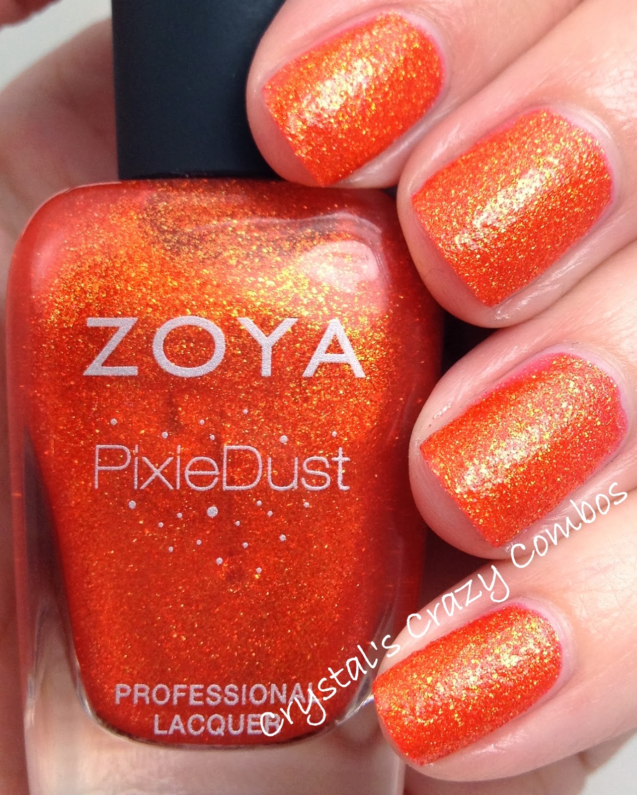 Crystal's Crazy Combos Zoya Fall PixieDust