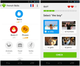 تطبيق Duolingo لتعلم الانجليزية واللغات الأجنبية مجانا للاندرويد