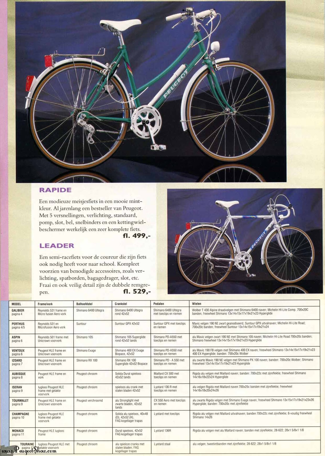 CATALOGUES PEUGEOT PEUGEOT 1990