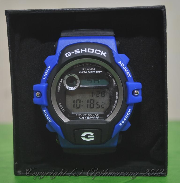 Apihmarang Shop Online (ASO): CASIO G-SHOCK RAYSMAN - BLUE