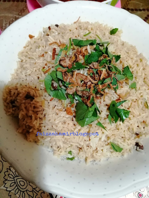 Resepi Nasi Minyak~Ayam Masak Merah~Acar Rampai  Faizzah Amir