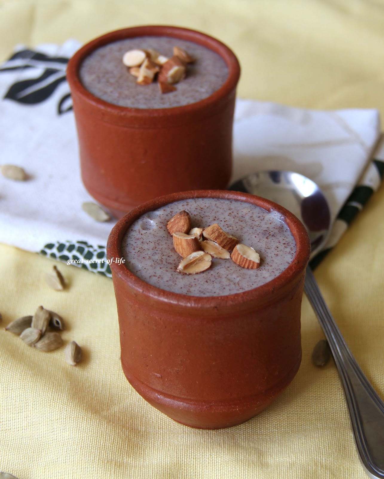 Ragi Malt Recipe In Marathi