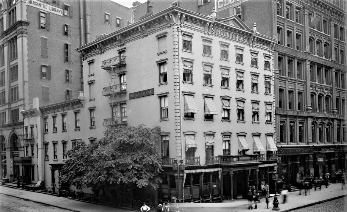 Daytonian in Manhattan The Lost Sinclair Hotel Broadway and 8th Street