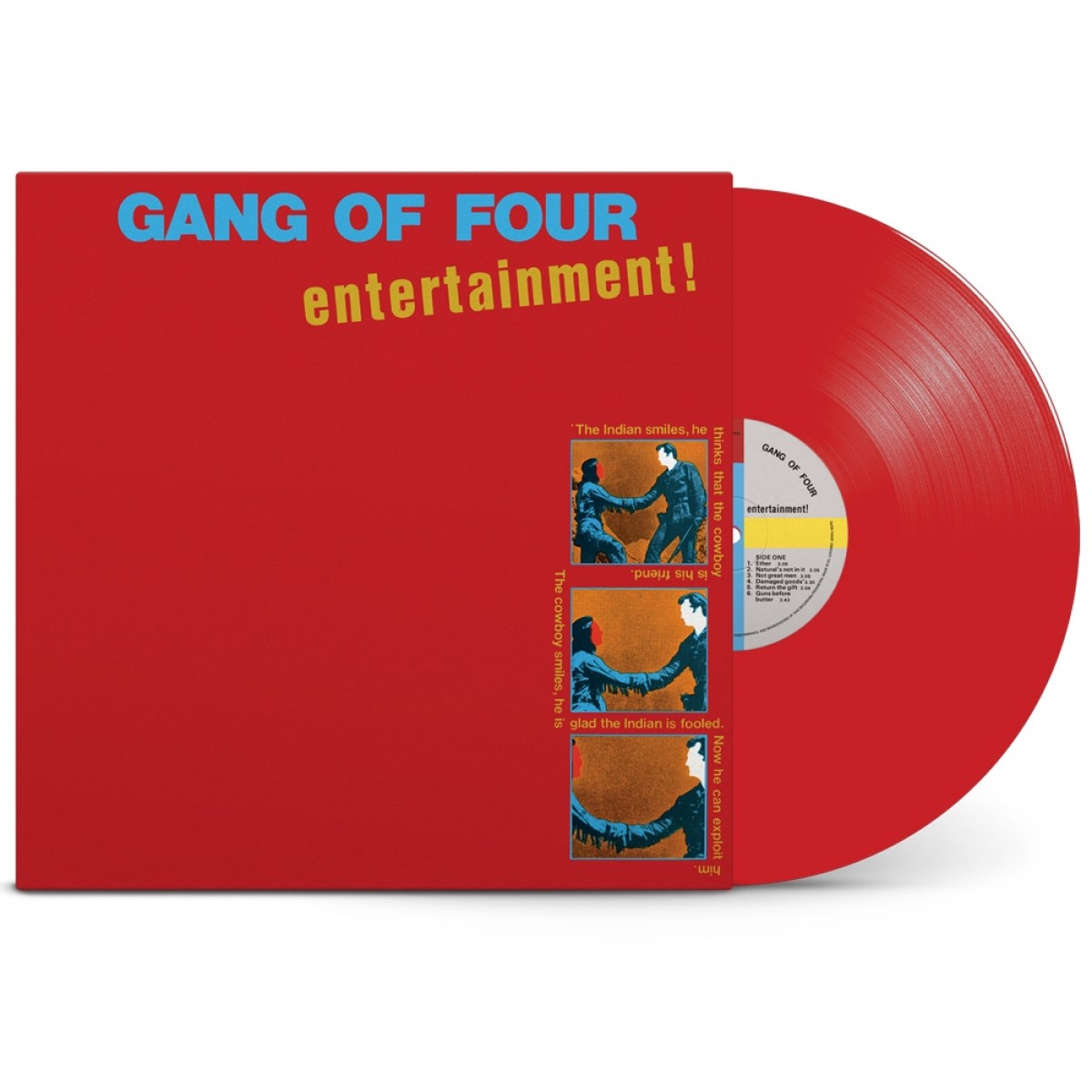 Gang Of Four limited edition 'Entertainment!' hang the dj