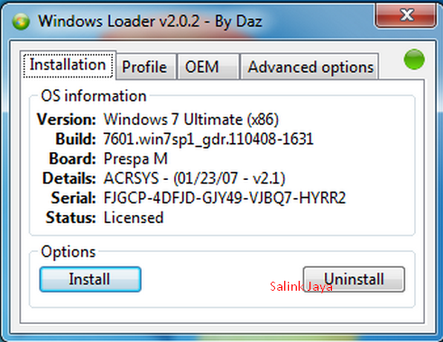 download windows activator for windows 7 by daz