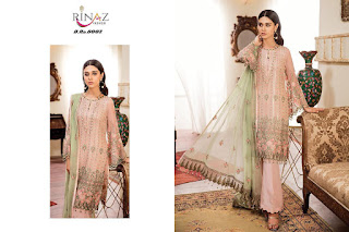 Rinaz fashion kuch Khas Georgette Pakistani Suits catalog