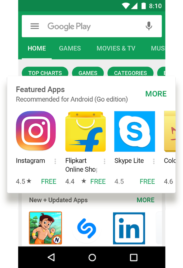 Android Go Play Store