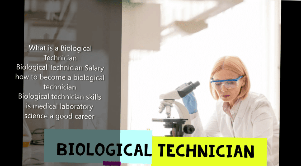 What Is A Biological Technician The Career Path You Should Know Chem
