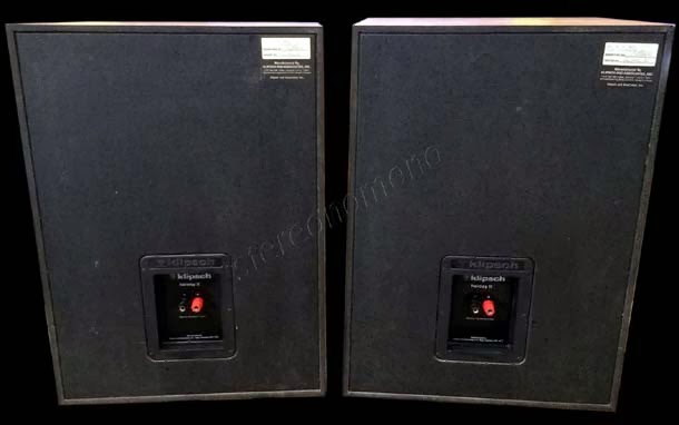 klipsch heresy 2 specs