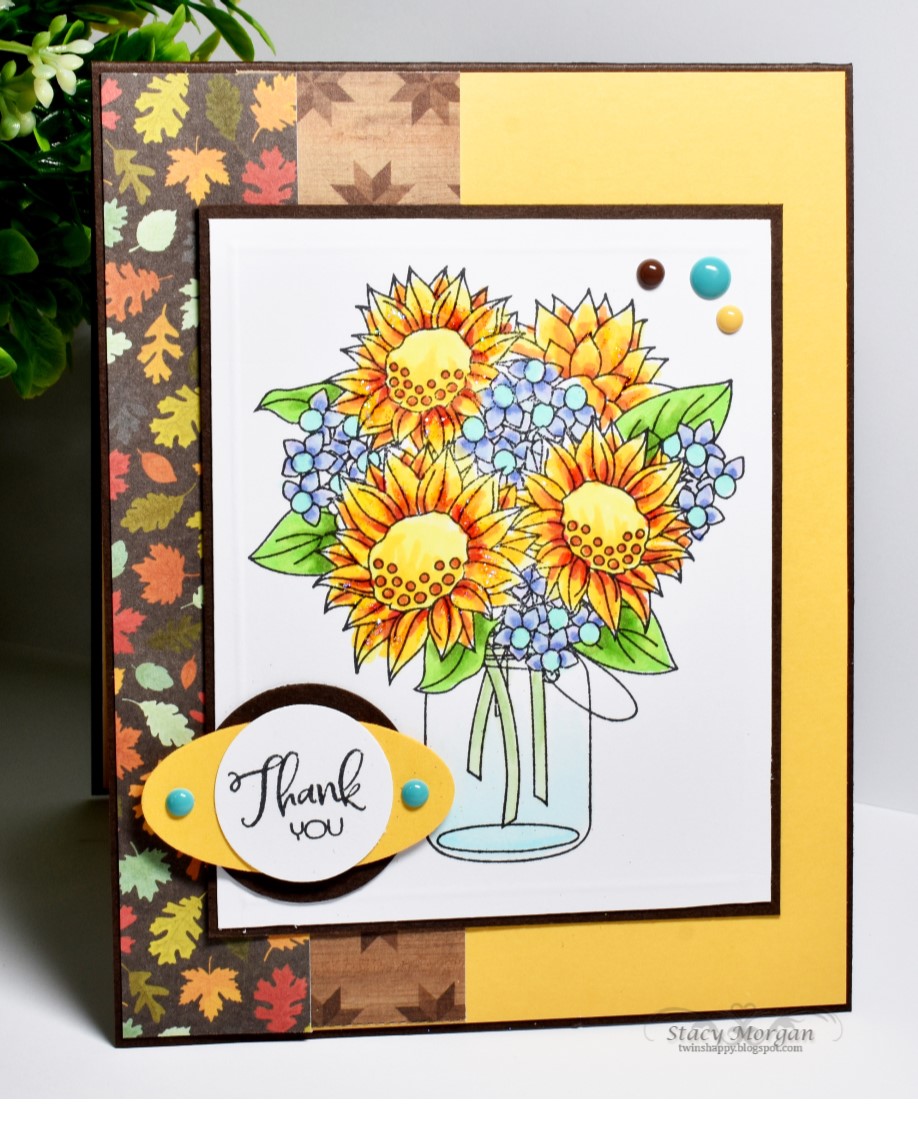 Twinshappy Found another sunflower stamp