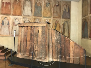 The pulpit at the University of Padua from which Galileo delivered lectures during his time at the university