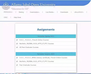 How to download AIOU assignment question paper 2024?