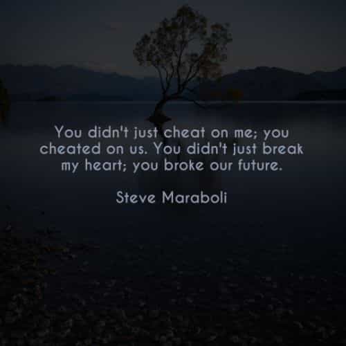 Quotes someone heart broke my Heart Break