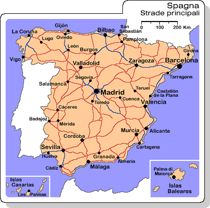 Cartina Stradale Spagna Da Scaricare