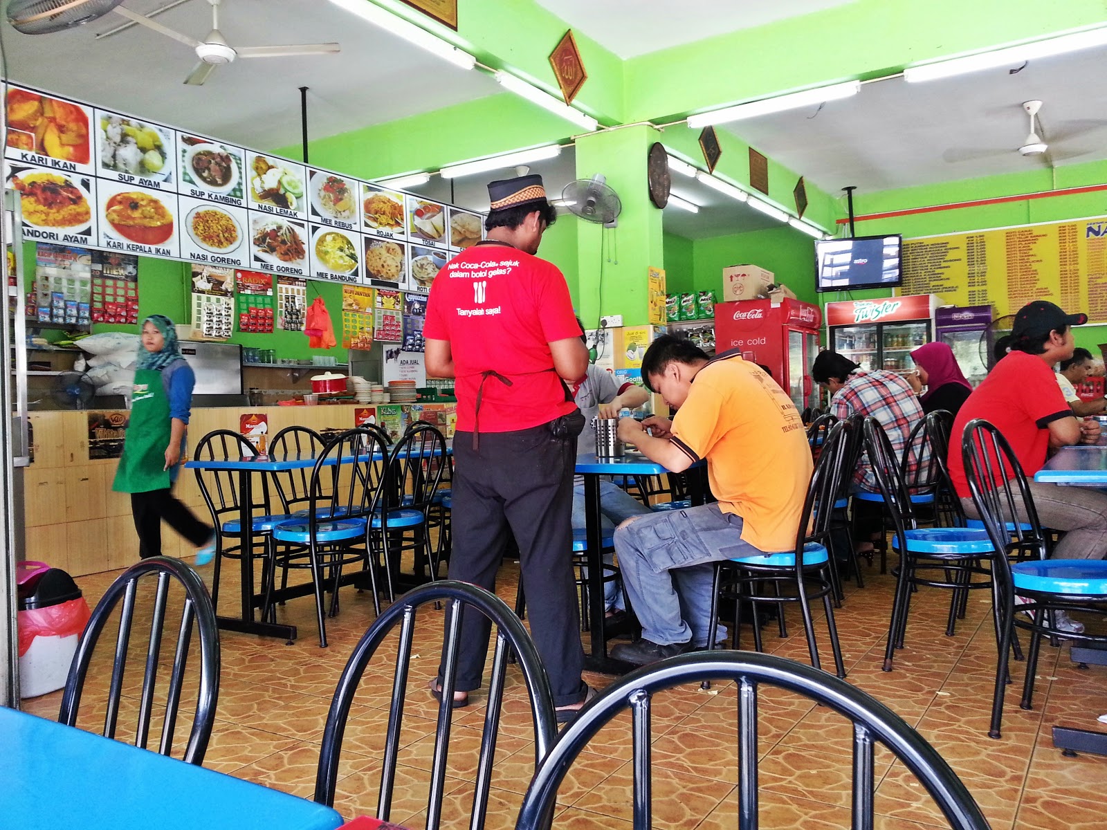 Venoth's Culinary Adventures Nasi Kandar Fareed Line Clear Bukit